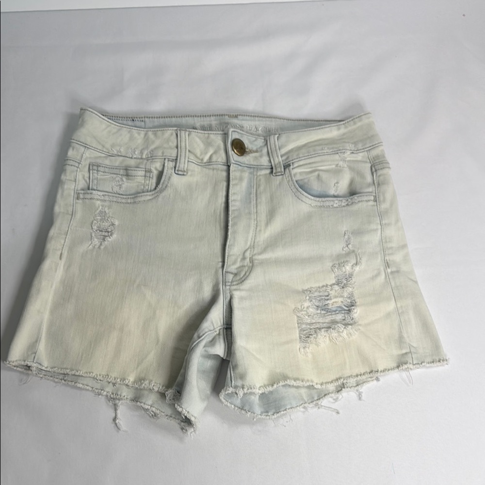 American Eagle Outfitters Blue Casual Jean Shorts